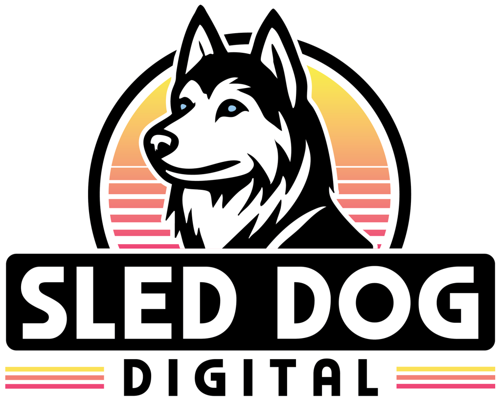 Sled Dog Digital Logo